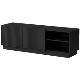 Szafka RTV czarna mat 150 cm Ardea