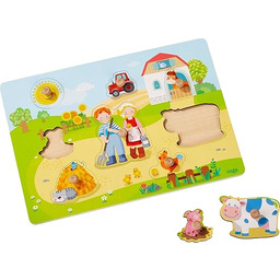 Greifpuzzle Auf dem Bauernhof 8 Teile