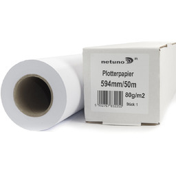 Papier do plotera w roli A1 594/50mb 80g