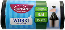 Gosia Worki na śmieci 35l, 15 sztuk