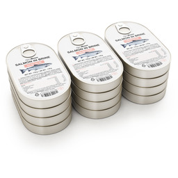 GymBeam Łosoś w zalewie 12 x 170 g