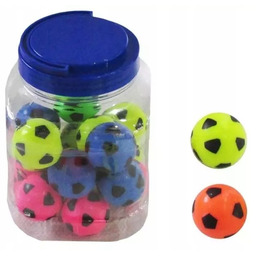 Piłka Kauczukowa Kolorowa 45MM 26 Sztuk Piłeczki Kauczukowe