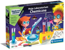 Clementoni - Naukowa zabawa - Moje Laboratorium Chemiczne