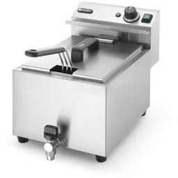 Frytownica elektryczna 8 L z kranem - HENDI