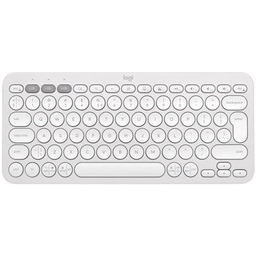 Klawiatura Logitech K380s bezprzewodowa 75% biała