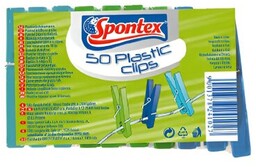 SPONTEX Klamerki 241027 (50 sztuk)