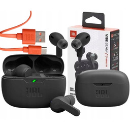 Słuchawki Bezprzewodowe Jbl Wave Beam Dokanałowe Czarne Bluetooth