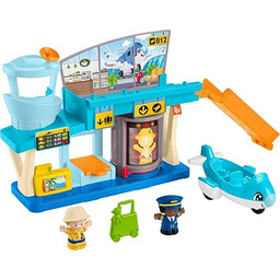 Fisher-Price Little People Port lotniczy Zestaw z lotniskiem