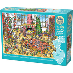Puzzle, Elfy w pracy, 350 el.