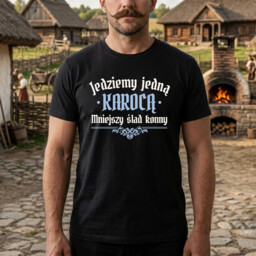 Jedziemy jedną karocą, mniejszy ślad konny - męska
