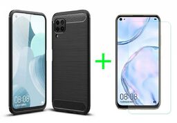 Etui pancerne + szkło do Huawei P40 Lite