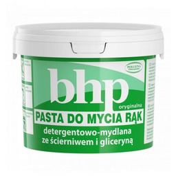 BHP Pasta do mycia rąk detergentowa-mydlana ze ścierniwem