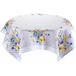 Decodoma Obrus nakładka z nadrukiem KWIATY ŁĄKOWE 85