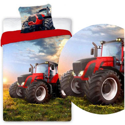 Pościel Młodzieżowa nr 382 Traktor 140x200NP 2 części