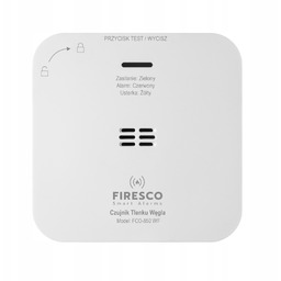 Czujnik czadu tlenku węgla Firesco FCO-850 Wf
