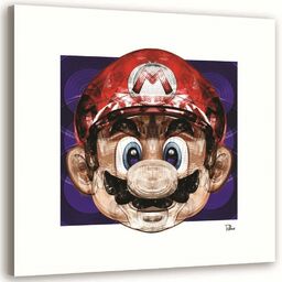Obraz na płótnie, Super Mario - Rubiant 60x60