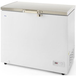 Zamrażarka skrzyniowa zamykana na klucz LED 190 l