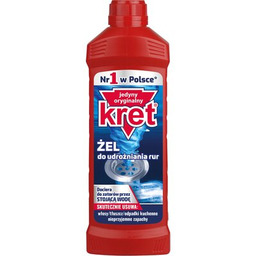 KRET Żel udrażniający do rur 500 ml