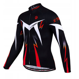 KOSZULKA NA ROWER TERMOAKTYWNA Z ODBLASKIEM TERMO