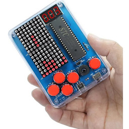 GRA elektroniczna TETRIS LED DIY KIT nauka lutowania