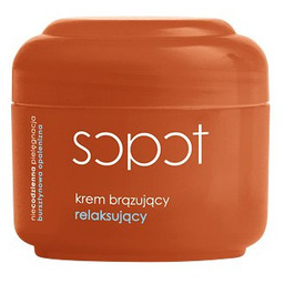 Ziaja Sopot, krem brązujący relaksujący, 50ml