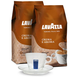 ZESTAW - Kawa Lavazza Crema e Aroma 2x1kg