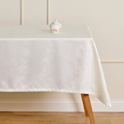 Obrus Żakardowy Allanis 150x220 cm z motywem kwiatowym