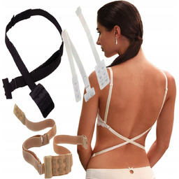 Zestaw Niewidoczne Zapięcie Przedłużki Stanika Bez Pleców Komplet