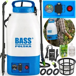 Opryskiwacz Akumulatorowy 6L Ogrodowy Przenośny Lekki Rozpylacz Ciśnieniowy