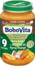 BoboVita Kaszotto! Kasza bulgur z indykiem dynią