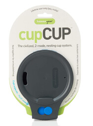 Kubek turystyczny Humangear cupCup - charcoal / blue