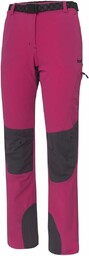 IZAS Damskie spodnie Ardisa Outdoor Mount Stretch Fuxia/Dark