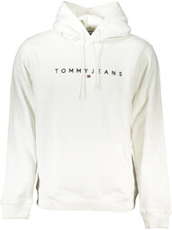 BIAŁA BLUZA MĘSKA TOMMY HILFIGER BEZ ZAMKA