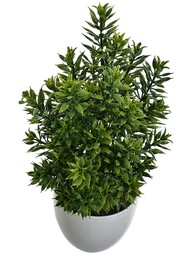 SZTUCZNE KWIATY ROŚLINA W DONICZCE DEKORACJA OZDOBA PREZENT