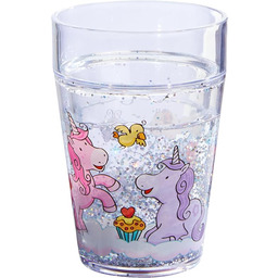 Glitzerbecher Einhorn Glitzerglück
