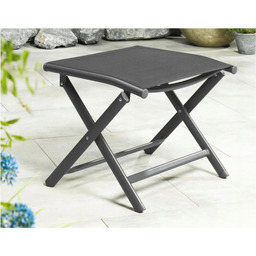 Aluminiowy stołek składany , antracyt Livarno Home R63/RT2272