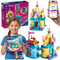 LEGO DISNEY Arielka 43285 Magiczny Minipałac Mała Syrenka