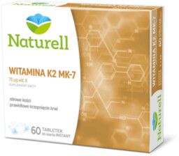 Naturell Witamina K2 MK-7, 60 tabl.