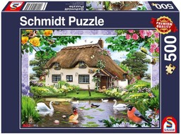 Schmidt, puzzle, Wiejski domek, 500 el.