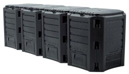 PROSPERPLAST Kompostownik MODULE COMPOGREEN IKSM-1600C 1600L Czarny