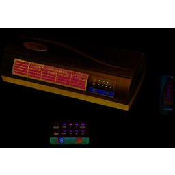 Kurtyna powietrzna 2000 W srebrno - czarna