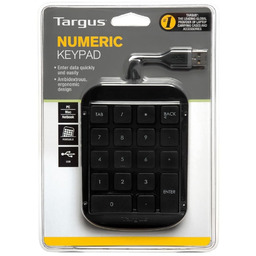 Przewodowa Klawiatura Numeryczna USB AKP10 Targus