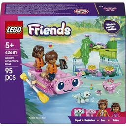 LEGO Friends 42681 Przygoda na aksolotlowej łodzi