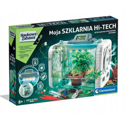 Naukowa Zabawa Laboratorium Szklarnia Hi-tech Botanika Clementoni 50915