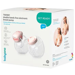 BABYONO TWINNY Podwójny laktator muszlowy elektryczny (1002)