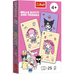 Trefl - Karty Piotruś, Hello Kitty, Karciana Gra