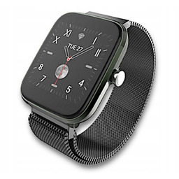 Czarny Smartwatch Zegarek Vector Smart