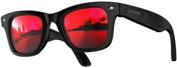 Inteligentne okulary AI BlitzWolf BW-AG1 z czerwonymi soczewkami