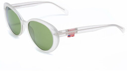 Okulary ITALIA INDEPENDENT 0046-012-000. Okulary przeciwsłoneczne, Kolor biały.