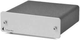 Pro-Ject Phono Box - Przedwzmacniacz gramofonowy MM/MC Srebrny